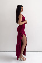 Olivia Maxi Dress - Red  GEMMACHIC