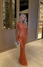 Sydney Dress - Orange  GEMMACHIC