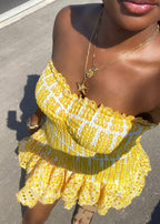 Dolce Dress - Yellow  GEMMACHIC