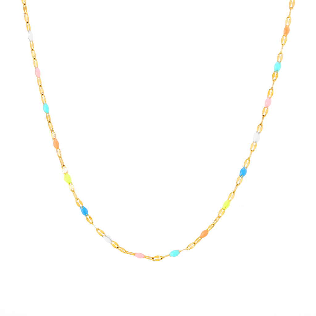 Rainbow Dainty Choker  GEMMACHIC