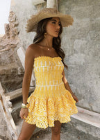 Dolce Dress - Yellow  GEMMACHIC