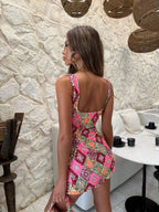 Crystal Dress & Bag - Cherry  GEMMACHIC