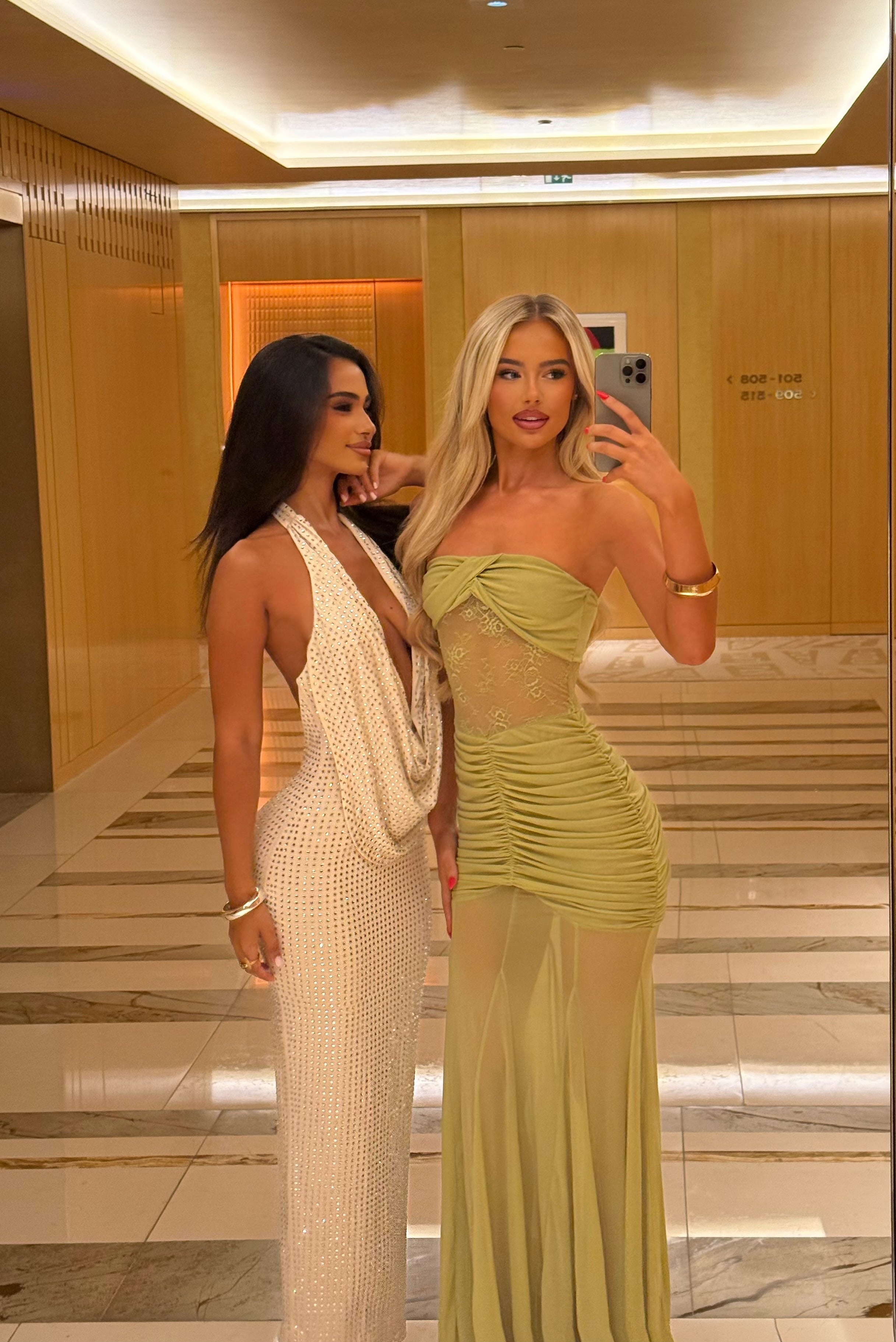 Livia Dress - Olive  GEMMACHIC