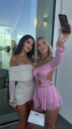 Penelope Dress - Cream  GEMMACHIC