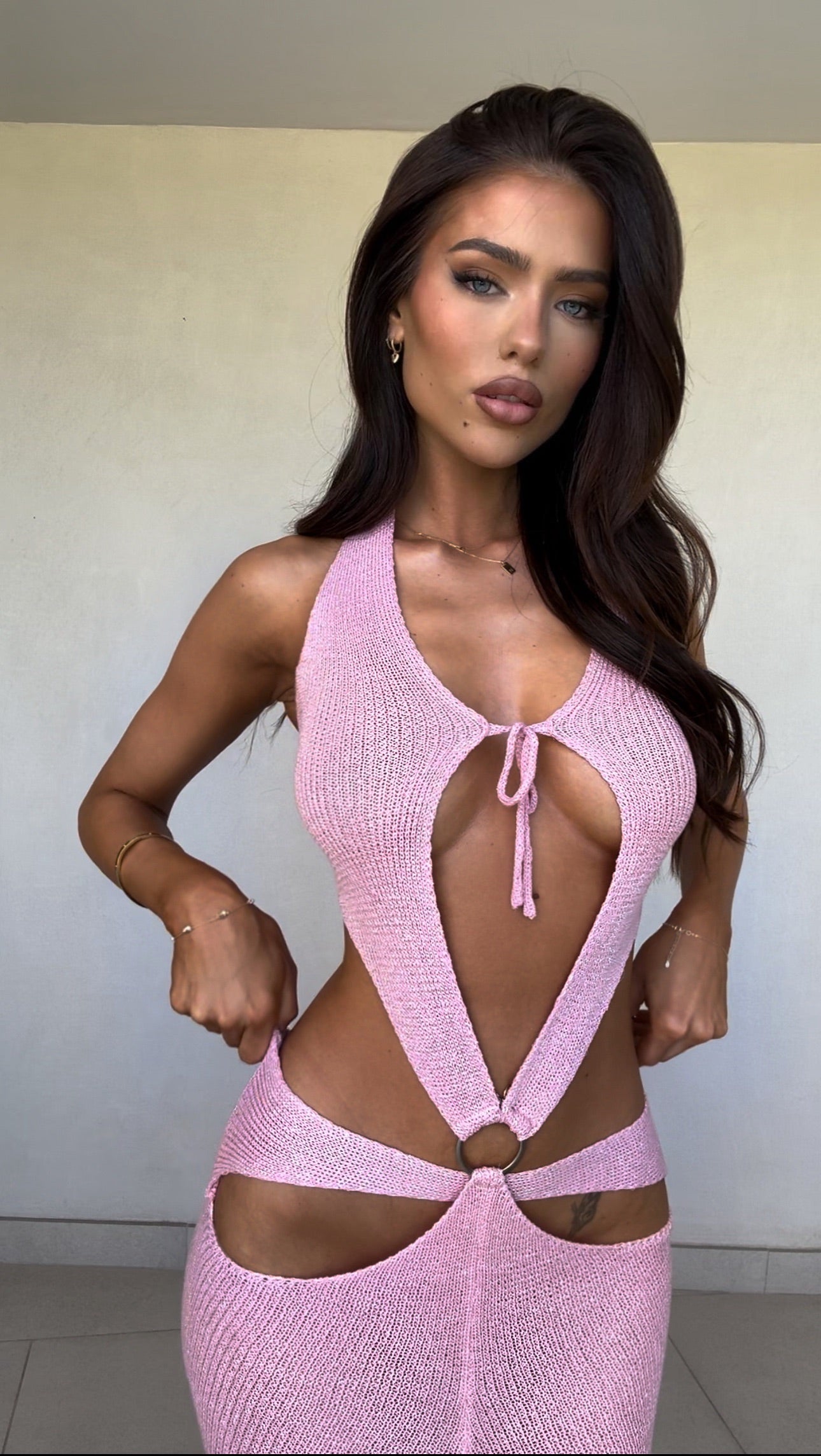 Soleil Dress - Rose  GEMMACHIC