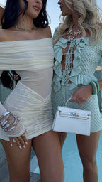 Penelope Dress - Cream  GEMMACHIC