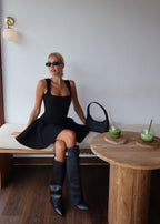 Vivienne Dress - Black  GEMMACHIC