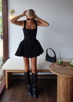 Vivienne Dress - Black  GEMMACHIC