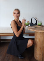 Vivienne Dress - Black  GEMMACHIC