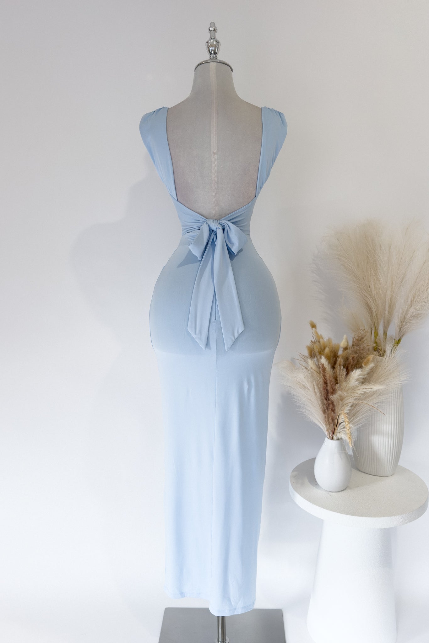 Polly Midi Dress - Blue  GEMMACHIC