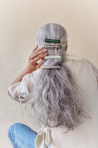 Hammered Bar Barrette  GEMMACHIC