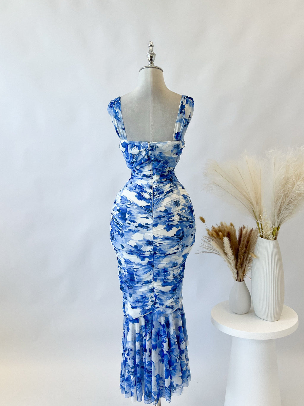 Melissa Floral Midi Dress  GEMMACHIC