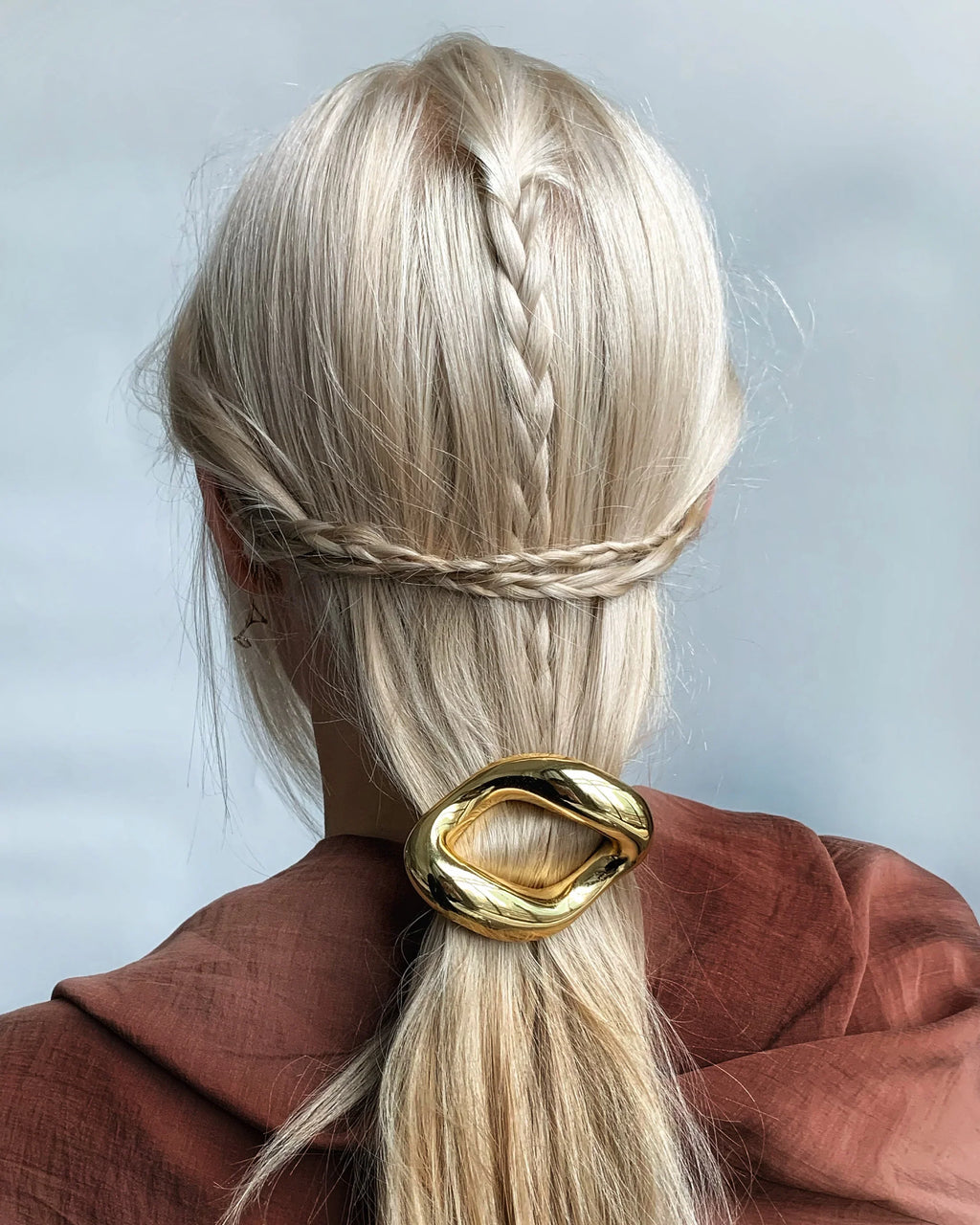 Glossy Link Barrette  GEMMACHIC