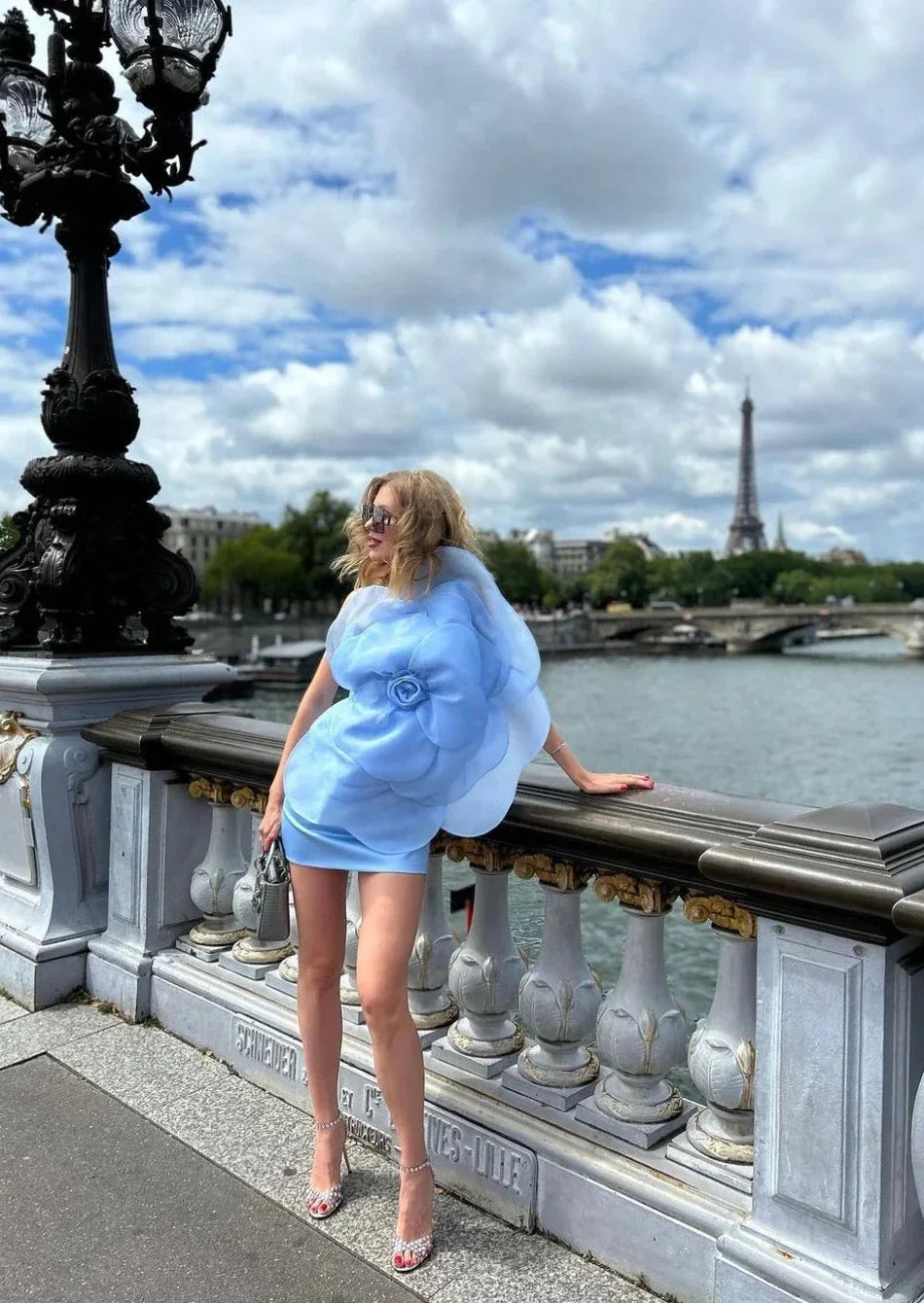 Eden Dress - Powder Blue  GEMMACHIC