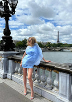 Eden Dress - Powder Blue  GEMMACHIC