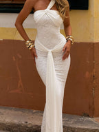 IRMA MAXI DRESS WHITE