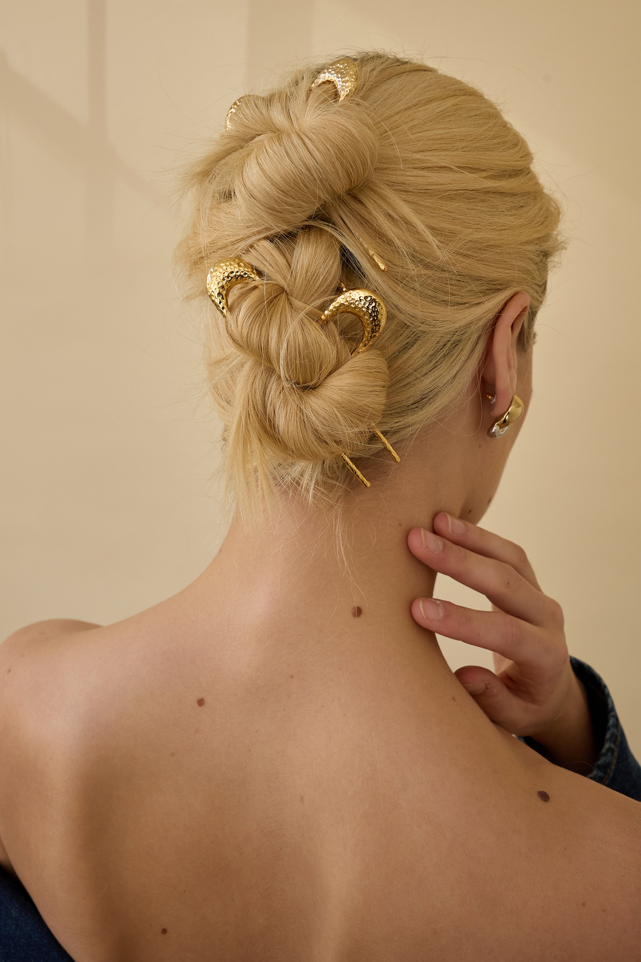 Hammered French Pin  GEMMACHIC