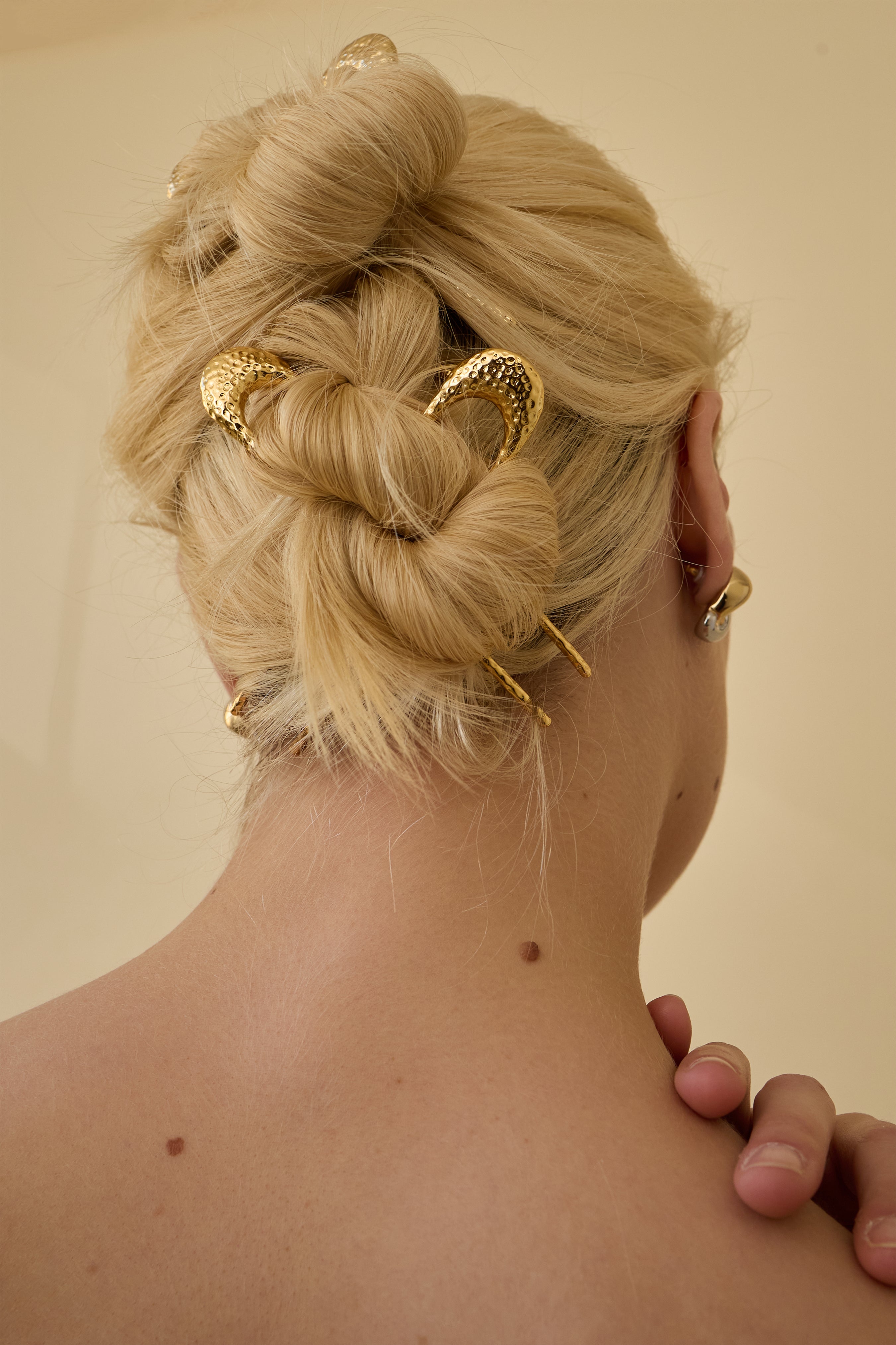 Hammered French Pin  GEMMACHIC