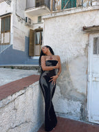 KATHIE MAXI DRESS BLACK  Gemma Chic