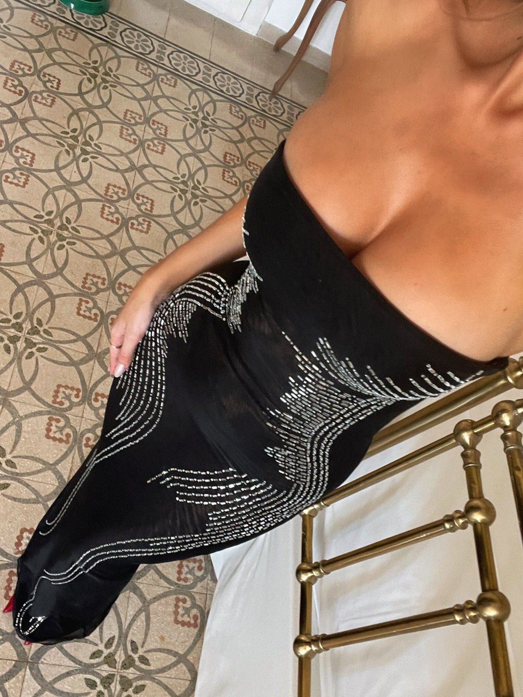 KATHIE MAXI DRESS BLACK  Gemma Chic