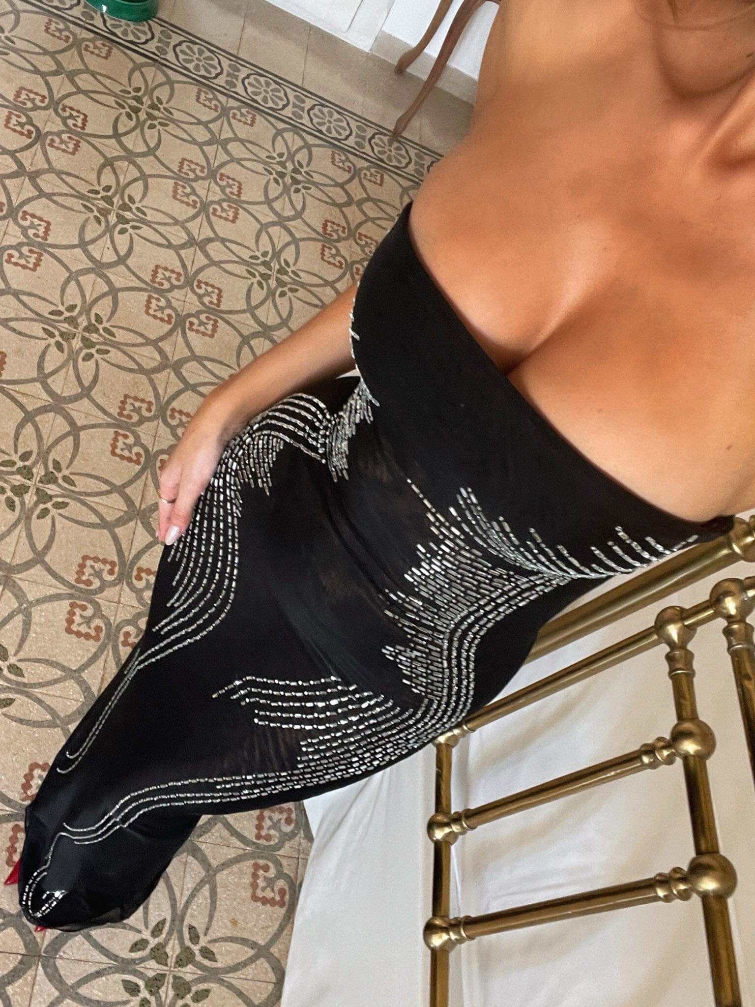 KATHIE MAXI DRESS BLACK  Gemma Chic