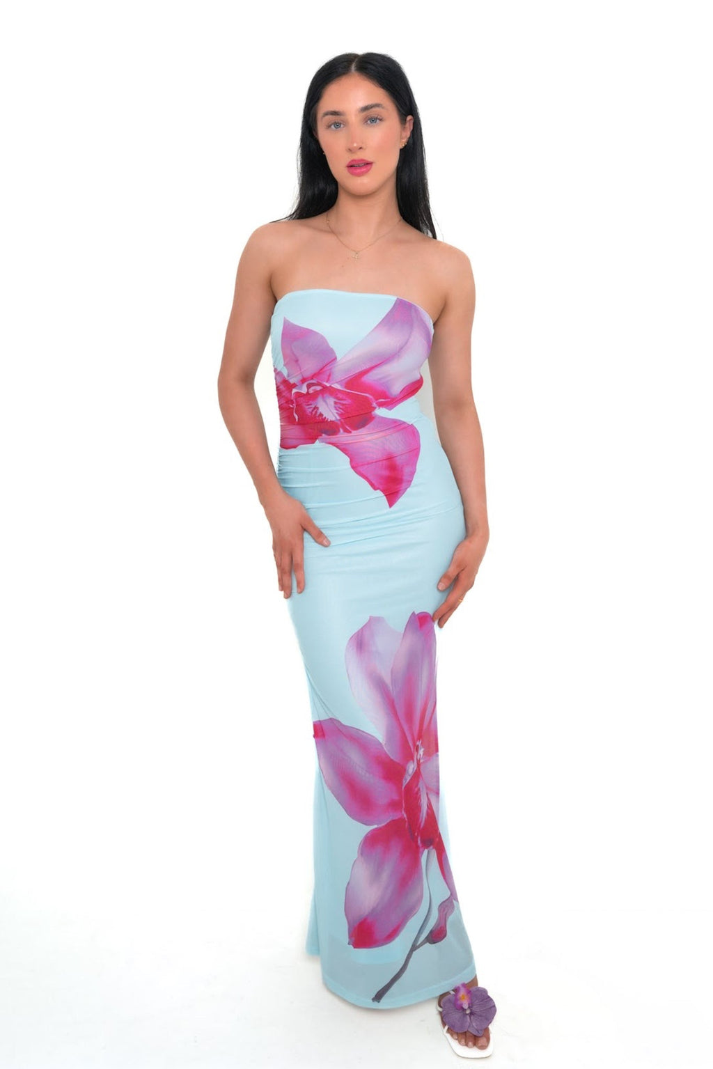 Arianna Floral Maxi Dress  GEMMACHIC