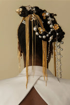 Pearl Spine Comb  GEMMACHIC