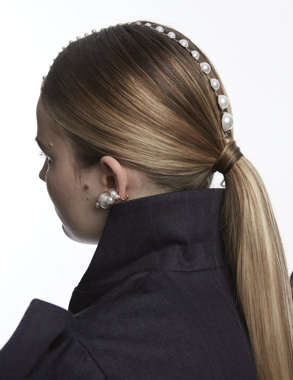 Pearl Spine Comb  GEMMACHIC