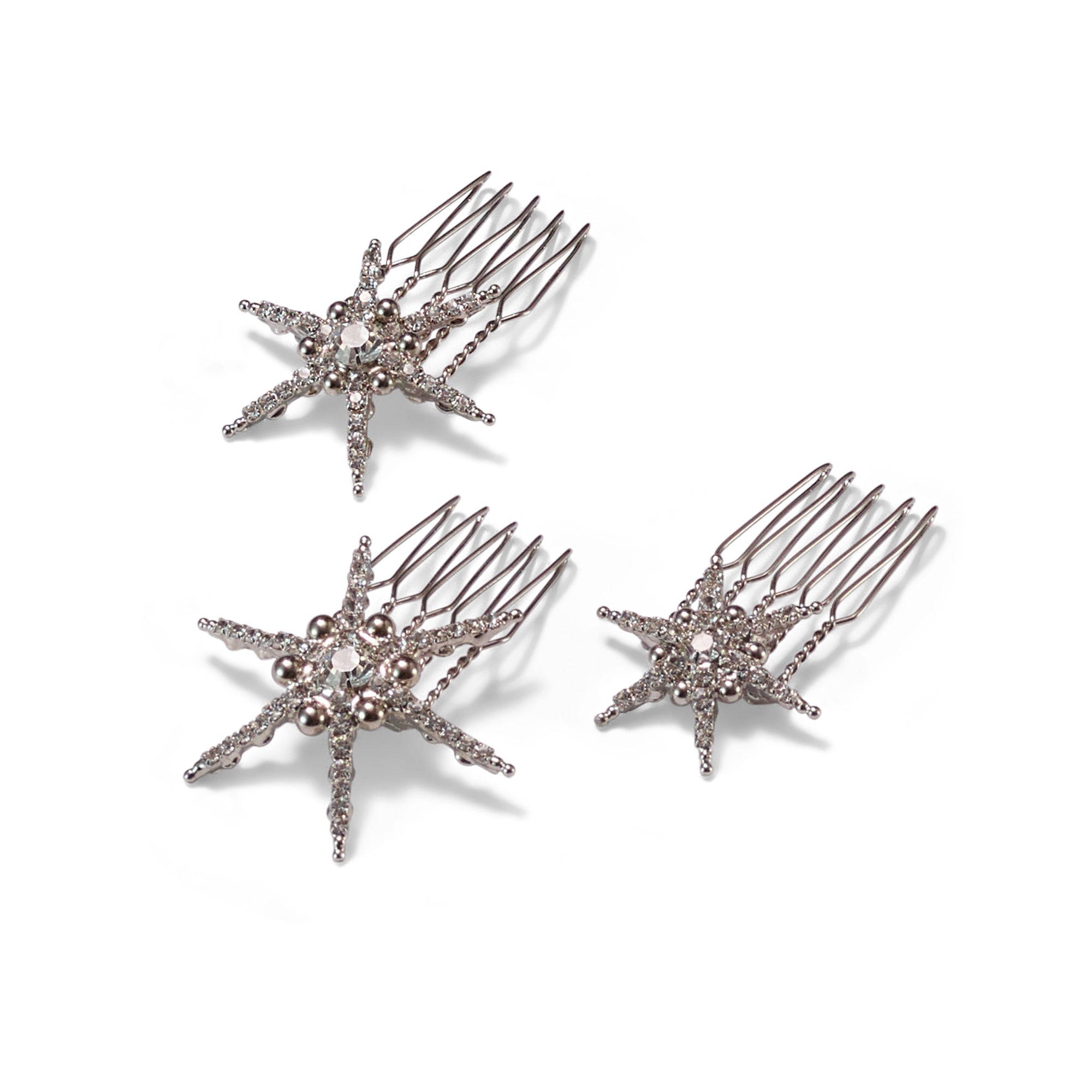 Venus Crystal Comb Set of 3  GEMMACHIC