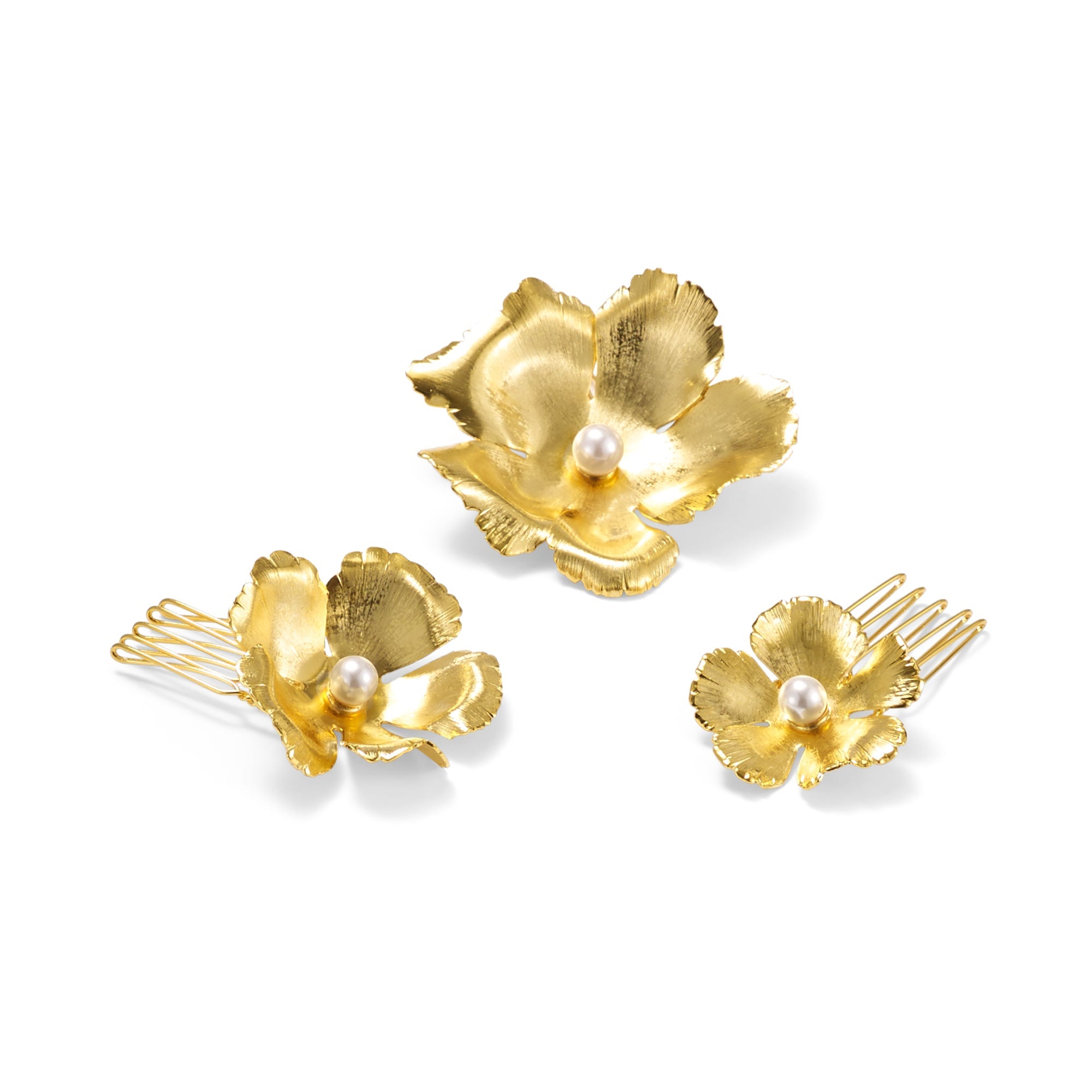 Eden Floral Comb Set  GEMMACHIC