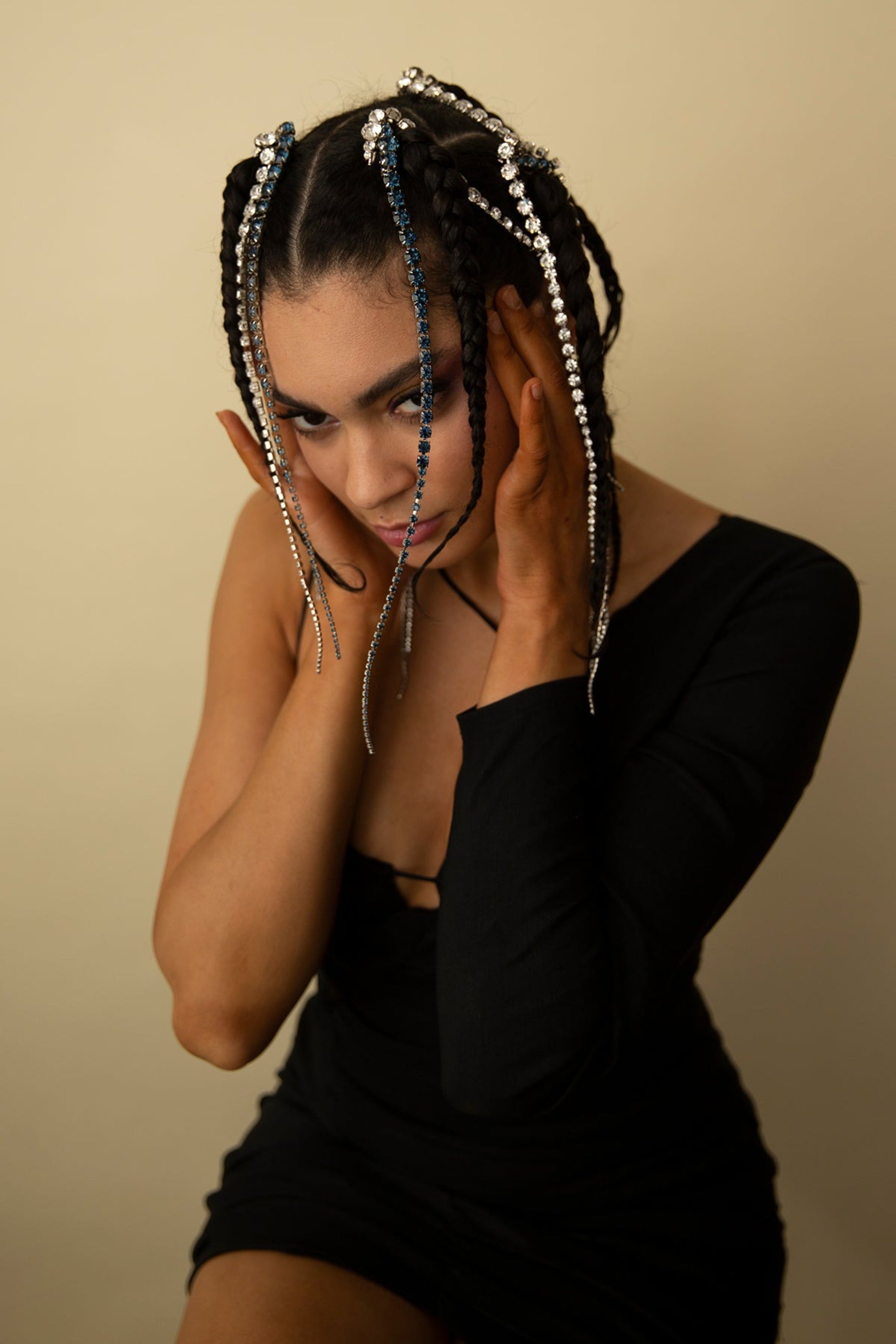 Crystal Spine Clip  GEMMACHIC