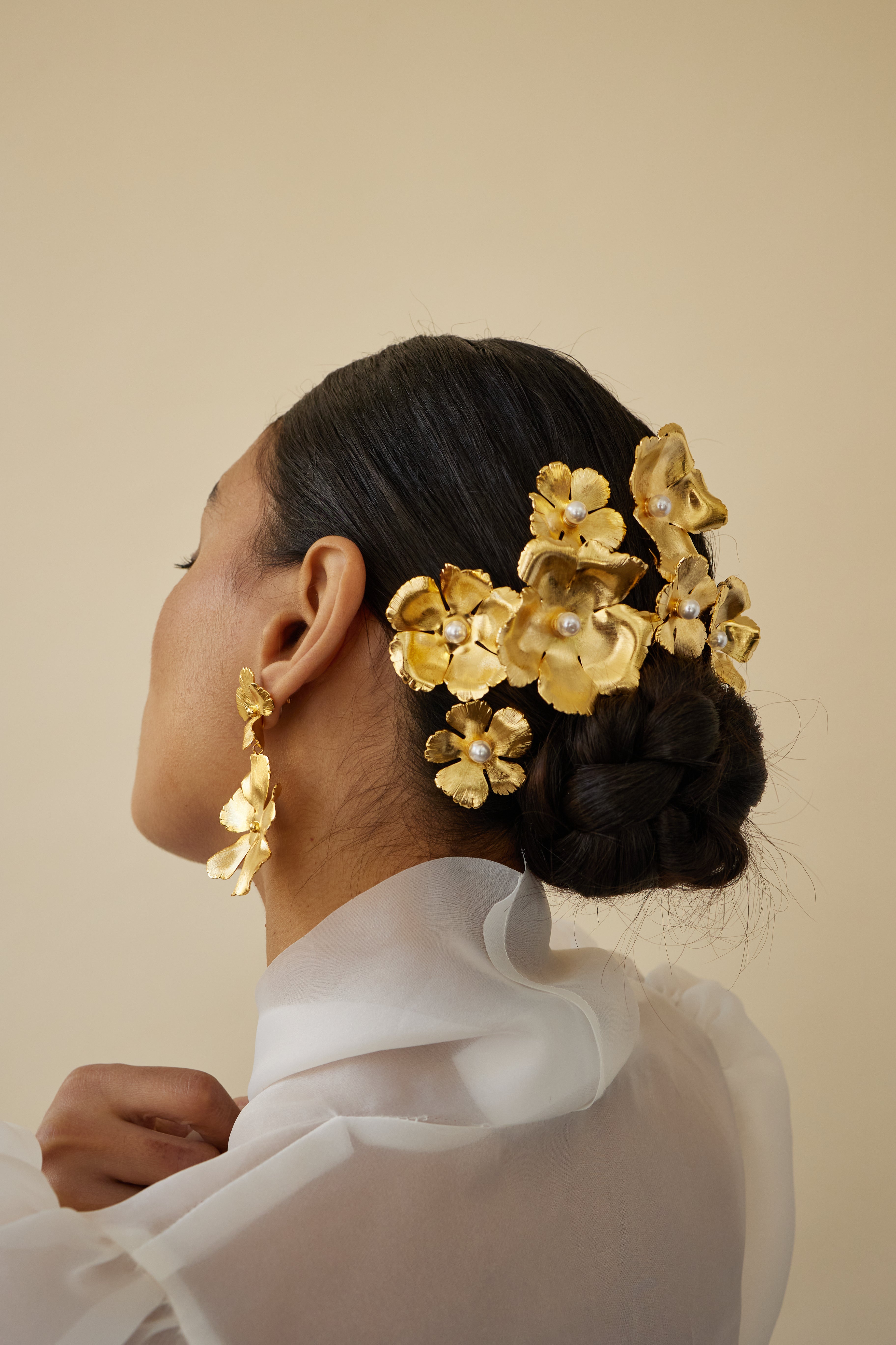 Eden Floral Comb Set  GEMMACHIC