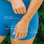 "Lovina" Freshwater Pearl Bracelet  GEMMACHIC