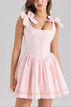 Lyla_Pink_Stretch_Cotton_Mini_Dress_2