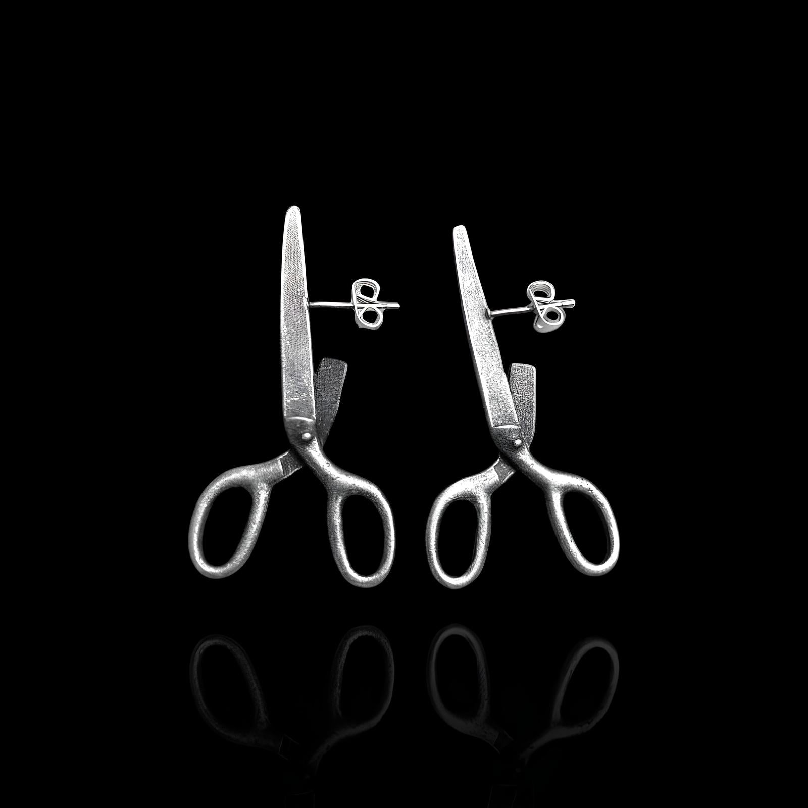 Scissor Earrings  GEMMACHIC