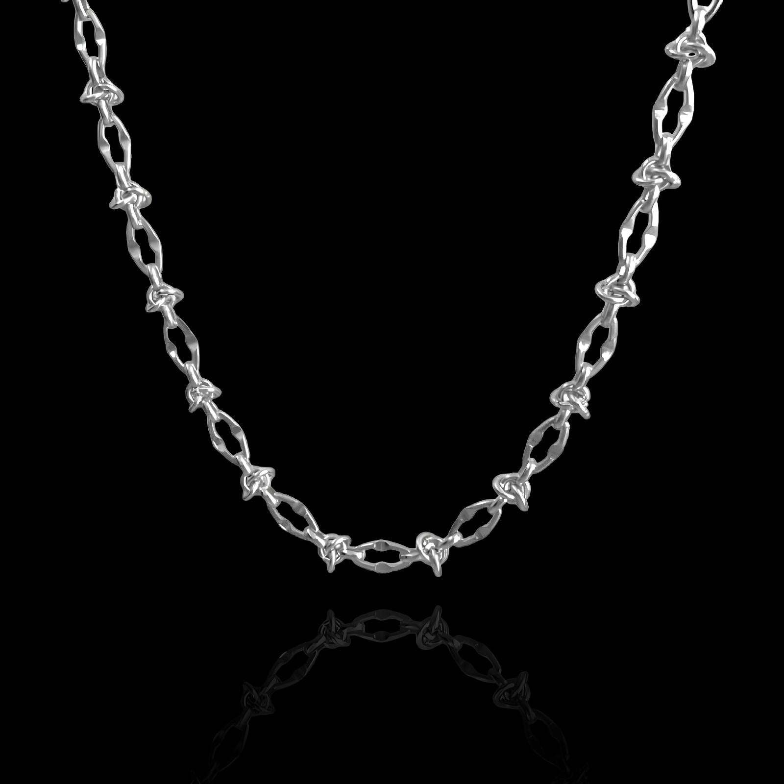 Barbed Knot Necklace  GEMMACHIC