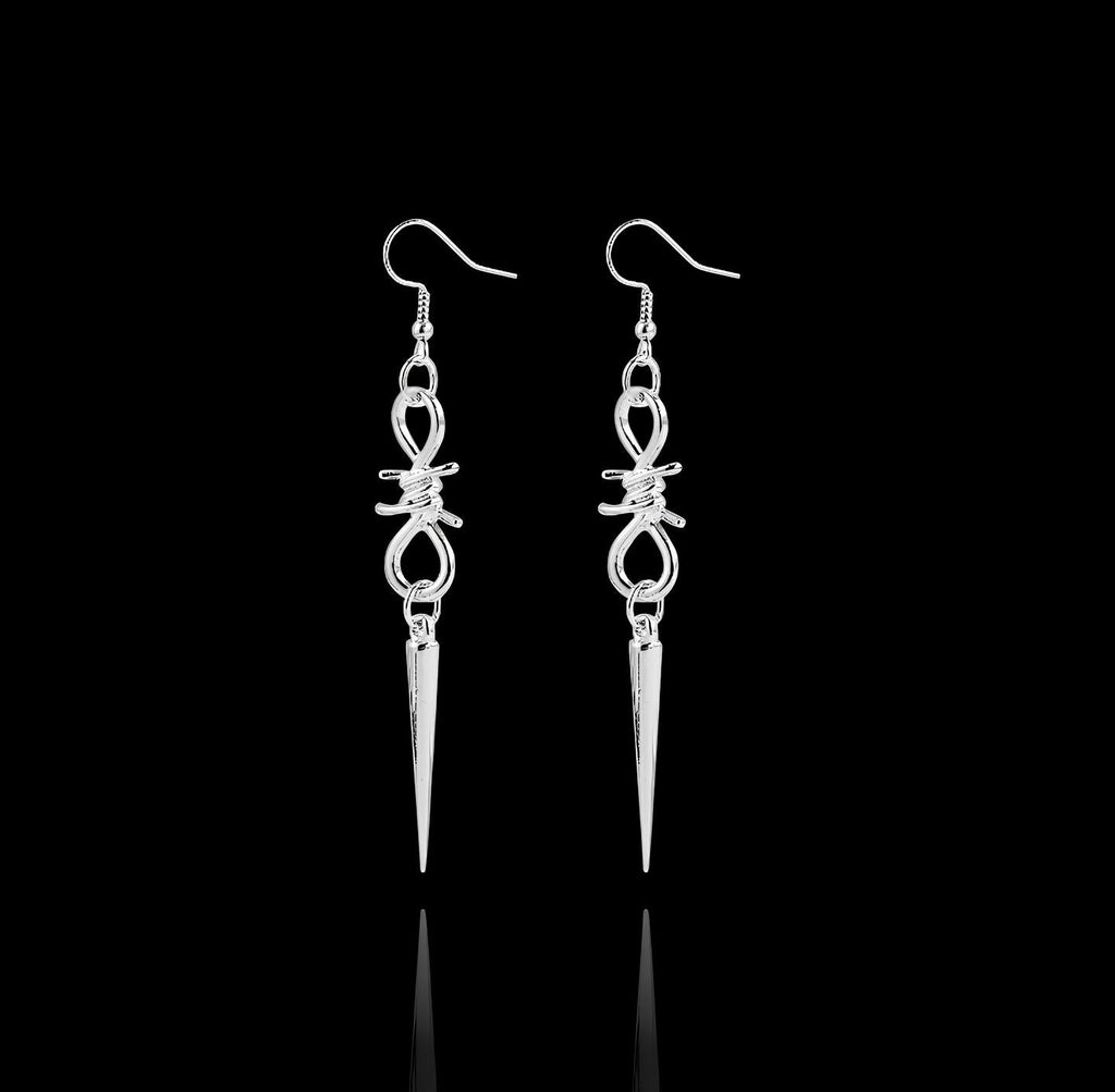Barbspike Earrings  GEMMACHIC