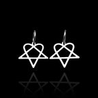 Heartagram Earrings  GEMMACHIC