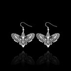 Moth Earrings  GEMMACHIC