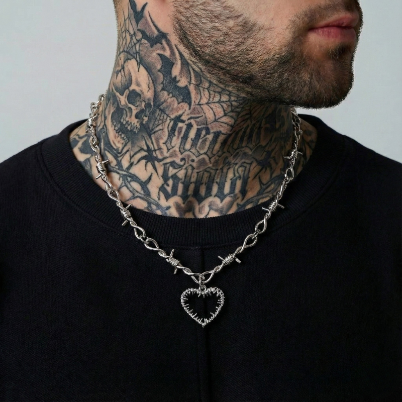 Barbed Love Necklace  GEMMACHIC