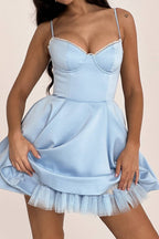 MINIMOISELLE Cinderella Blue Tulle Mini Dress  GEMMACHIC