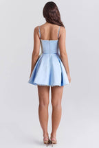 MINIMOISELLE Cinderella Blue Tulle Mini Dress  GEMMACHIC
