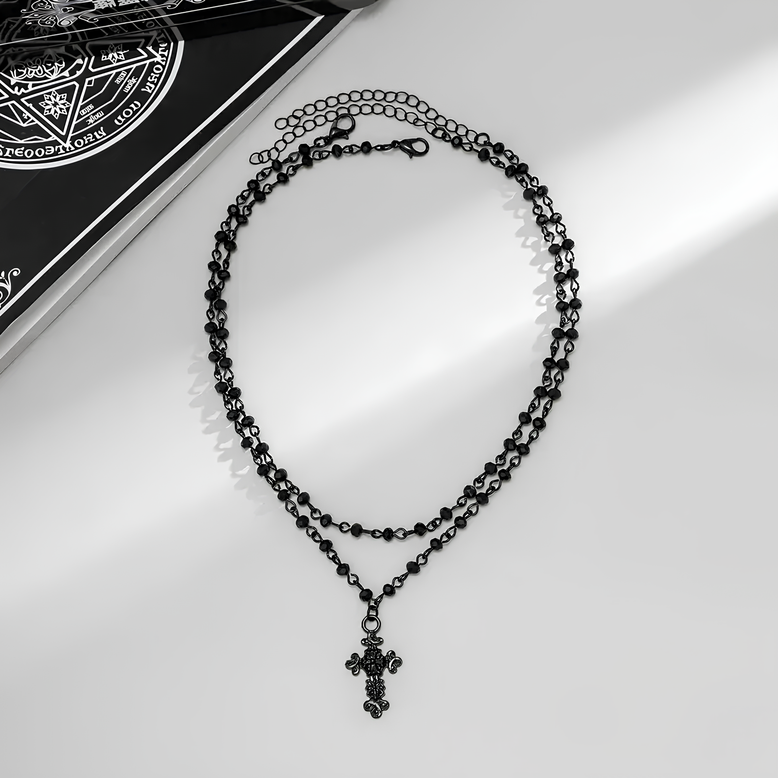 Twilight Cross Choker  GEMMACHIC