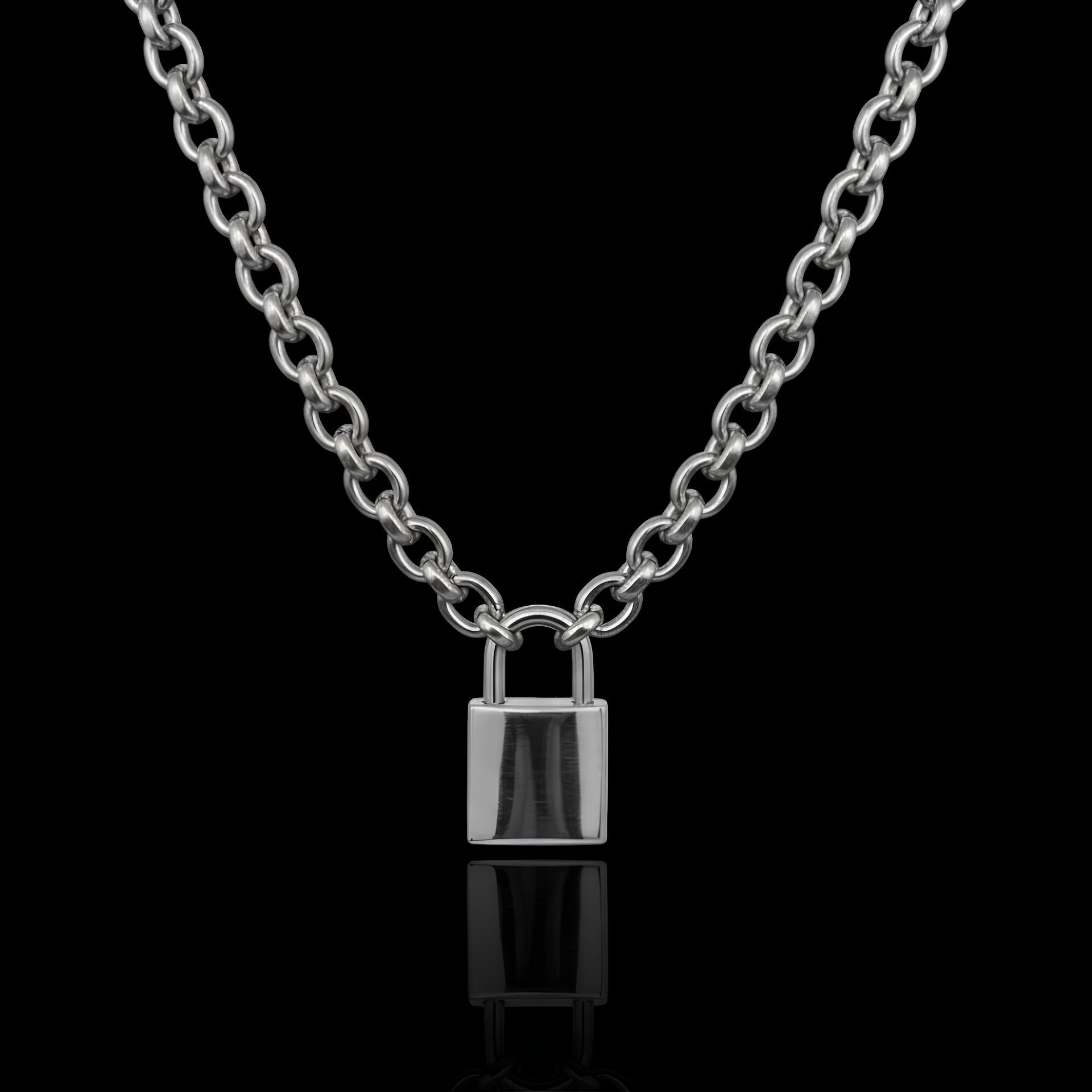 Heavy Lock Necklace  GEMMACHIC