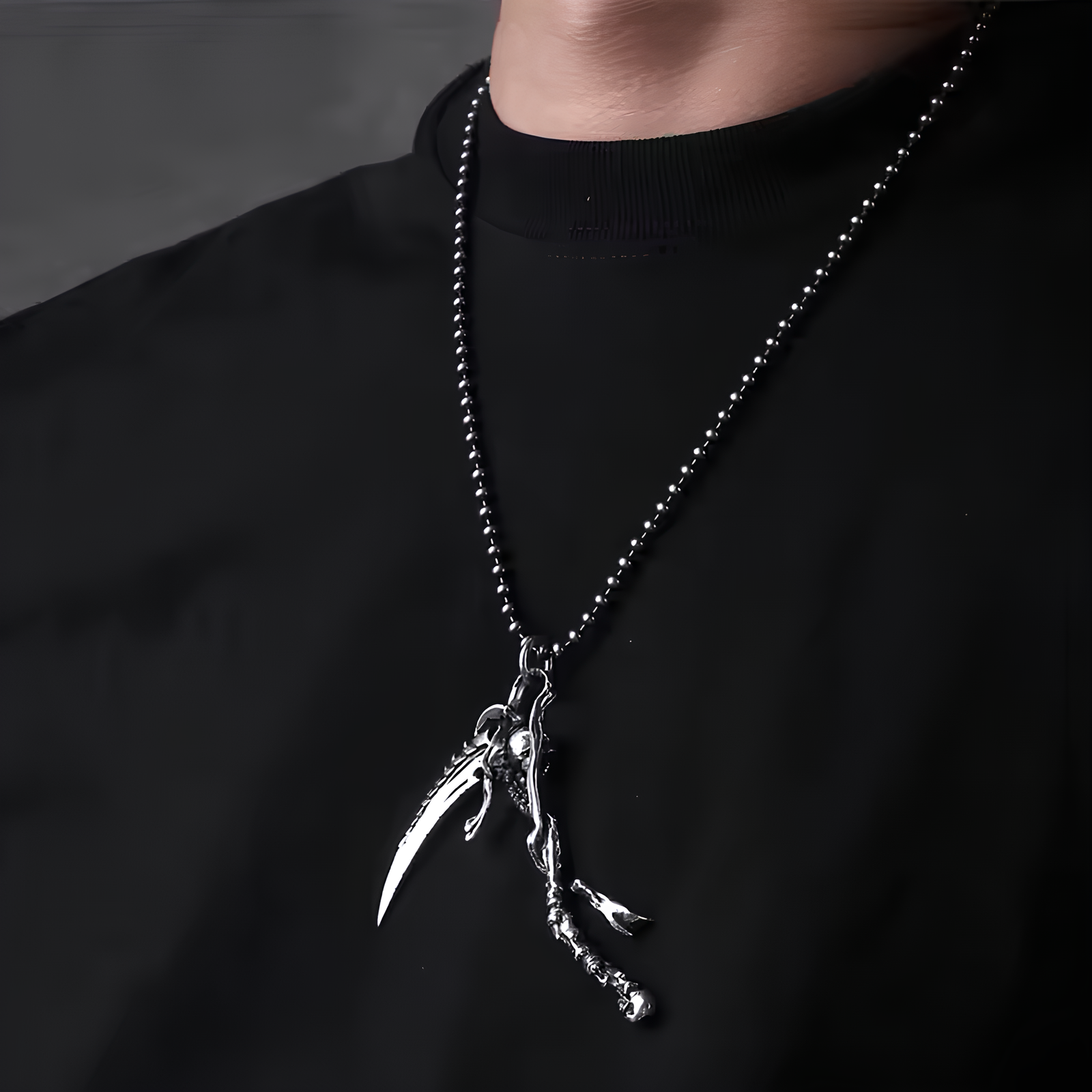 Scythe Necklace  GEMMACHIC