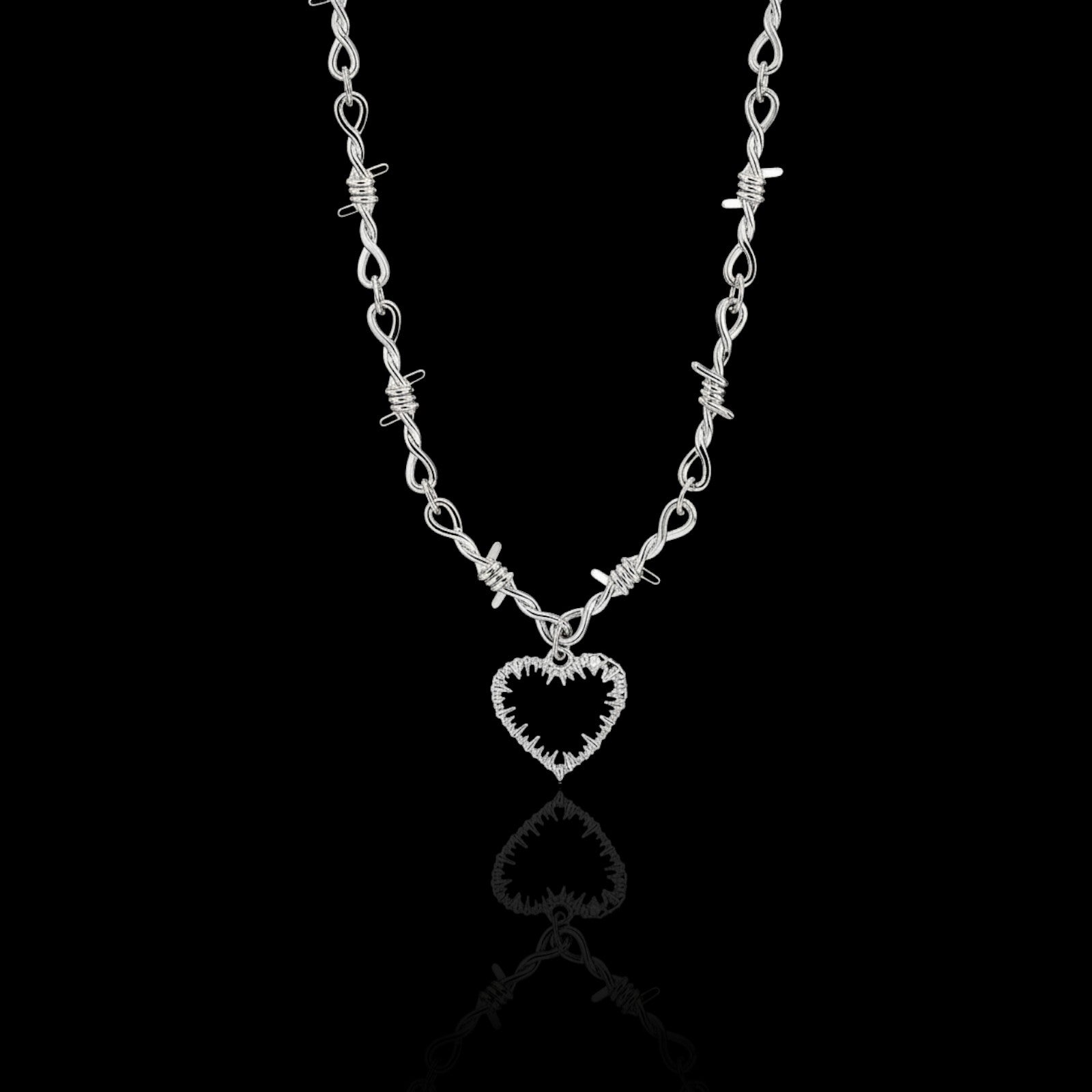 Barbed Love Necklace  GEMMACHIC