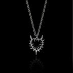 Corrupted Heart Necklace  GEMMACHIC