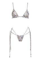 Gilded Waves - Chain Print One-Piece Swimsuit  GEMMACHIC