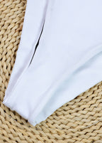 Celeste - Contrast Strap One-Piece Swimsuit  GEMMACHIC