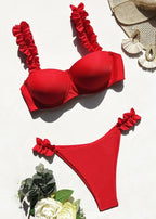 Ruffle Charm One-Piece Swimsuit  GEMMACHIC